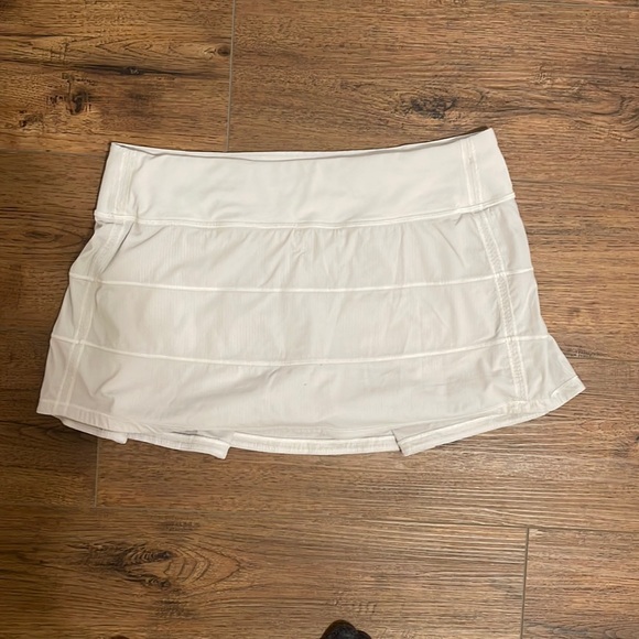 lululemon athletica Skirts Lululemon White Tennis Skirt Poshmark